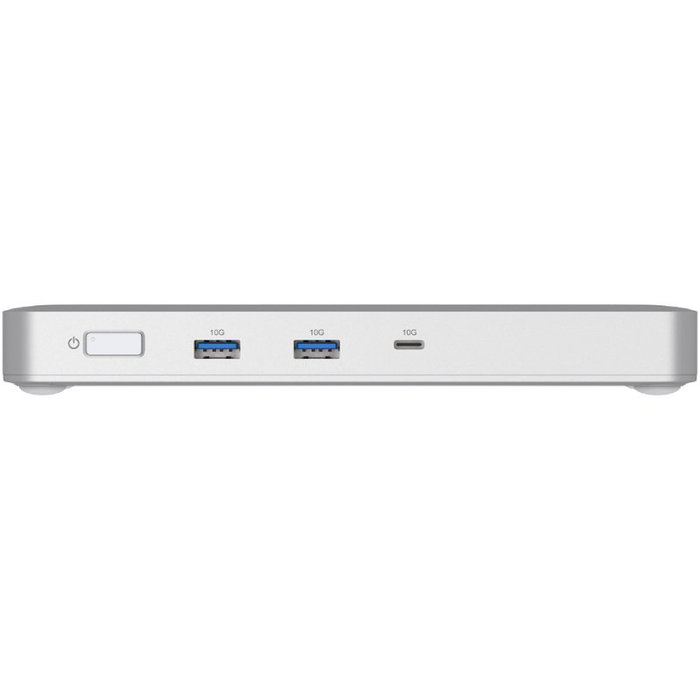 D-Link DUF-901/E Estación de Acoplamiento Docking USB4 9 en 1 con 40 Gbps, Ethernet 2.5 GbE, 100W PD, 3xUSB-A, 3xUSB-C, 2xDP, Blanco